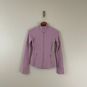Lululemon Define Full Zip Jacket Luon in Pink Taupe Size 4